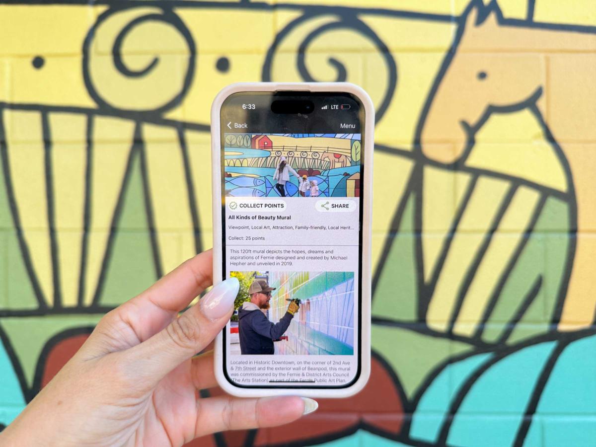 Iconic Fernie App_Photo by Globe Guide Tamara Elliot