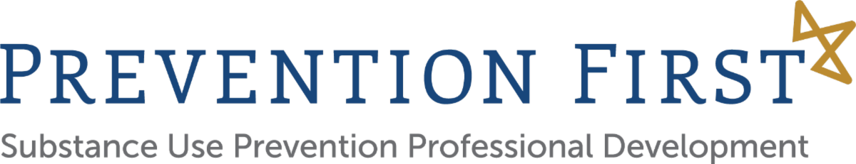 Prevention First Substance Use Prevention Professional Development Logo