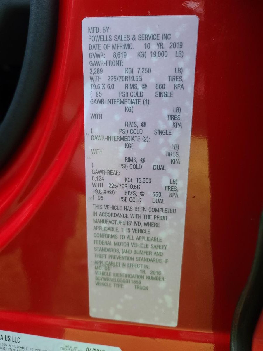 For Sale Practically New Chassis Mount Dog Truck Great for Amateurs