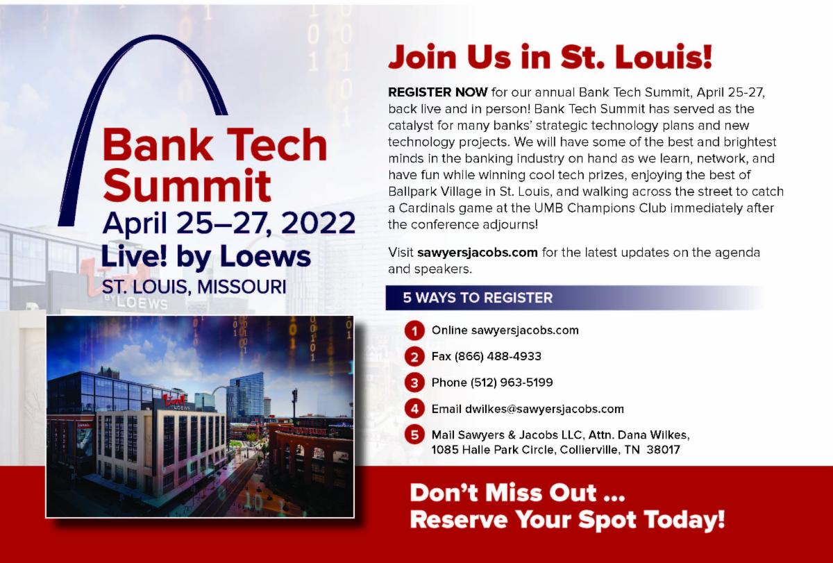 Bank Tech Summit Early Registration Discount Ends Soon!