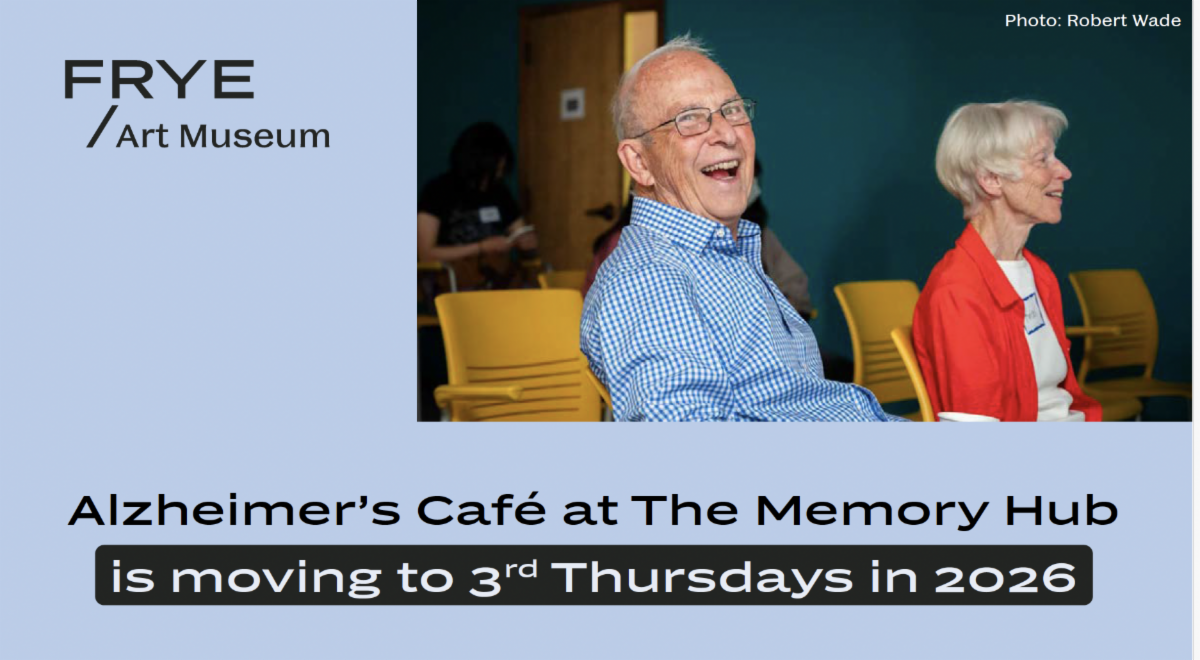 Notice that the Alzheimer's Cafe is moving to Third Thursdays in 2026
