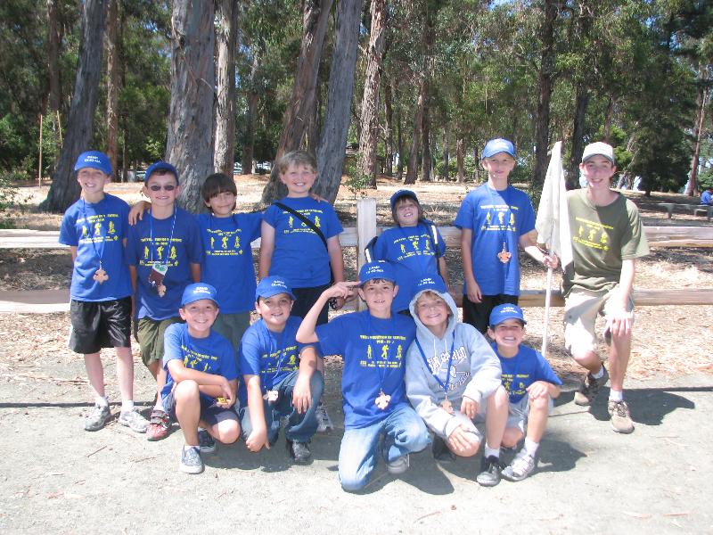 Happy day camp group