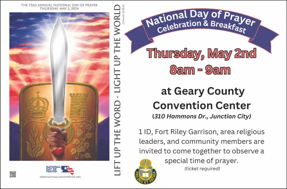 Fort Riley National Day of Prayer Flyer
