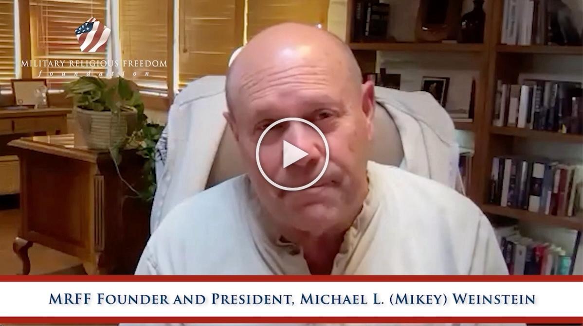 Still image of Mikey Weinstein from video
