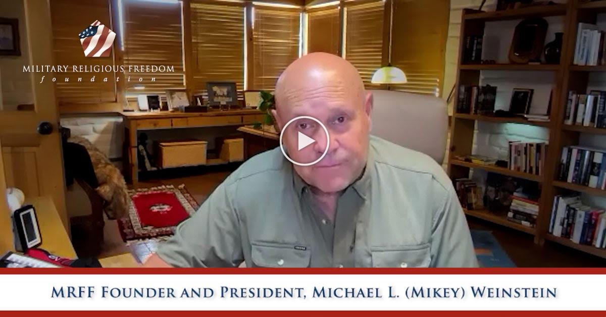 Still image of Mikey Weinstein from video