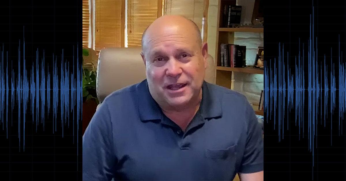 Screenshot of Mikey Weinstein from video