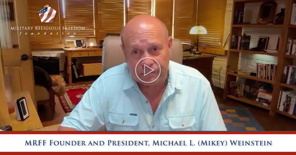 Still image of Mikey Weinstein from video