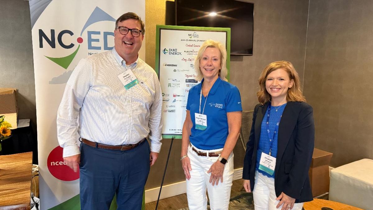 Harnett County Economic Development Team Members at the NCEDA Annual Conference in Wilmington June 11 through 13 2025