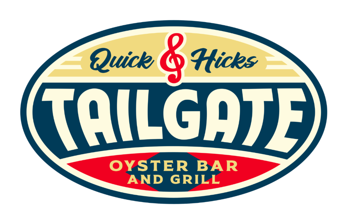 Logo for Quick and Hicks Tailgate Oyster Bar and Grill.