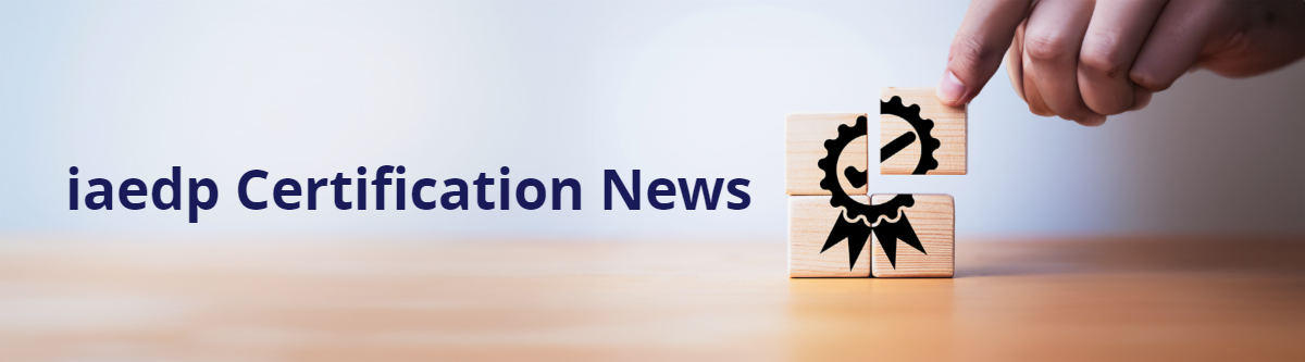 iaedp certification banner image