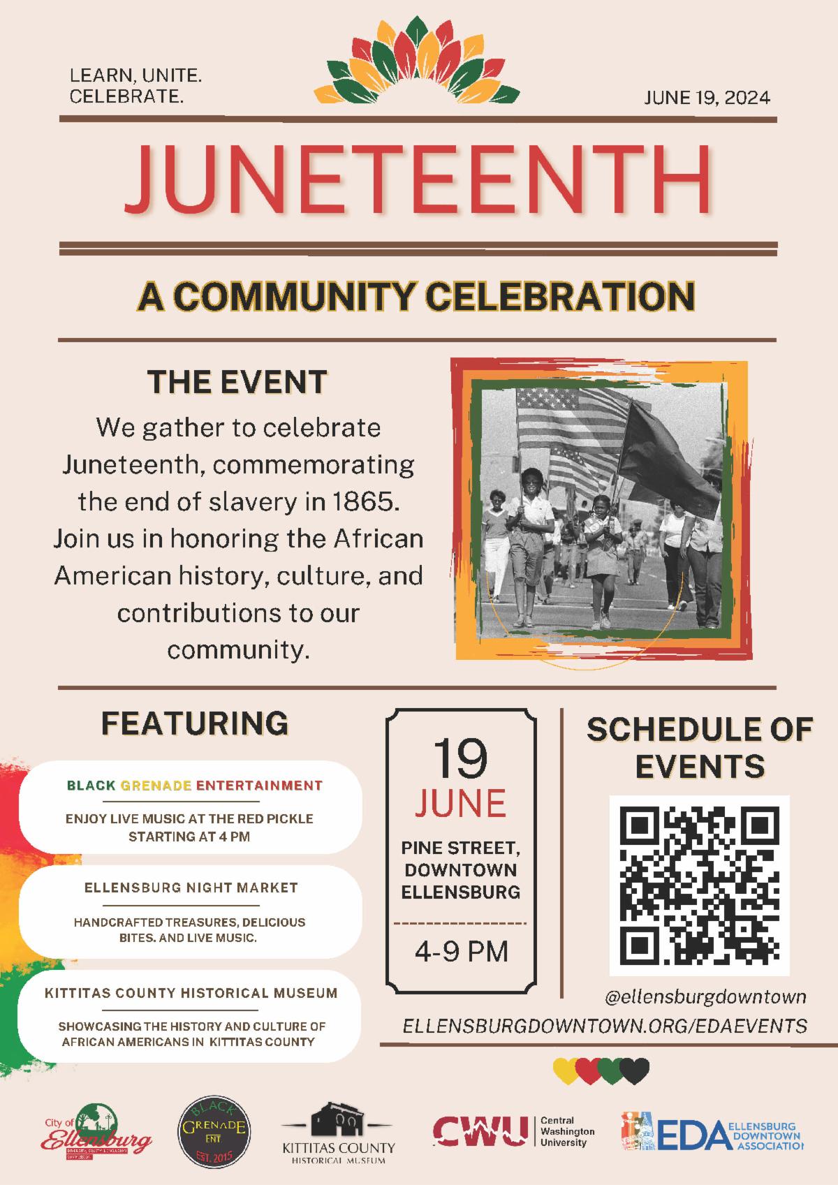 Juneteenth Celebration information