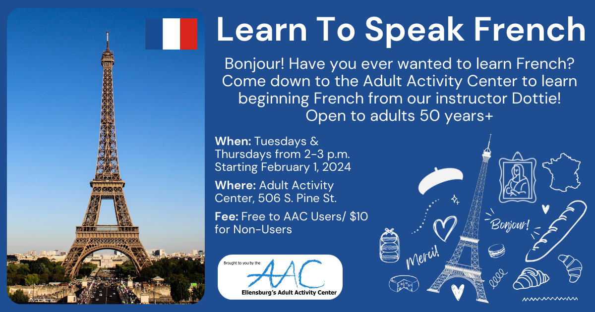 French Class at the AAC flyer