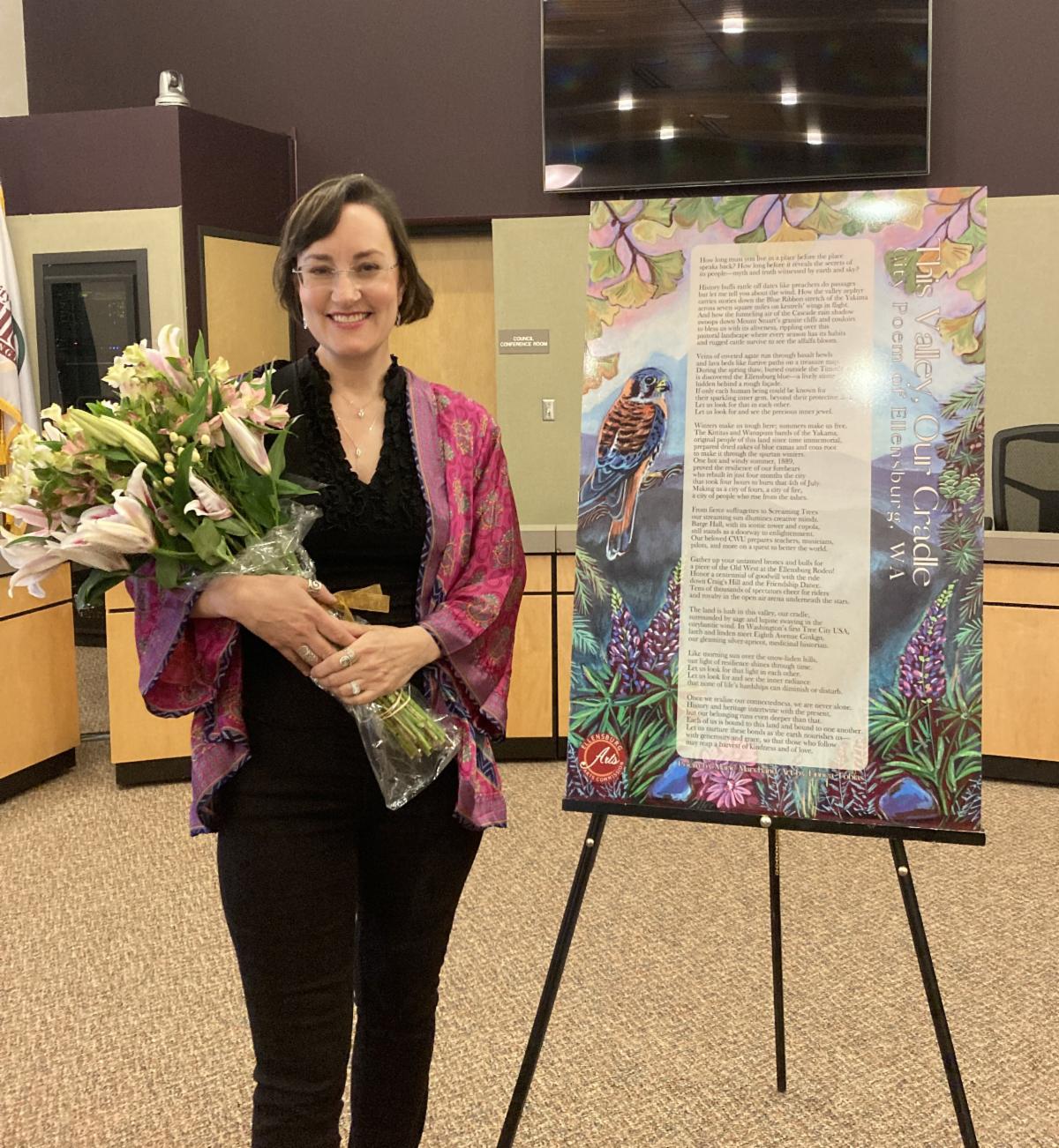 Poet Laureate Marie Marchand