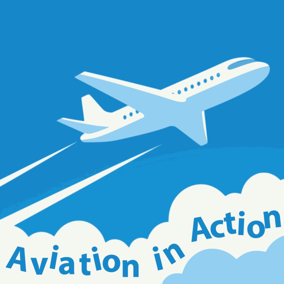 "aviation in action" underneath a plane
