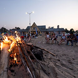 The Kenosha Beach House on Simmons Island 