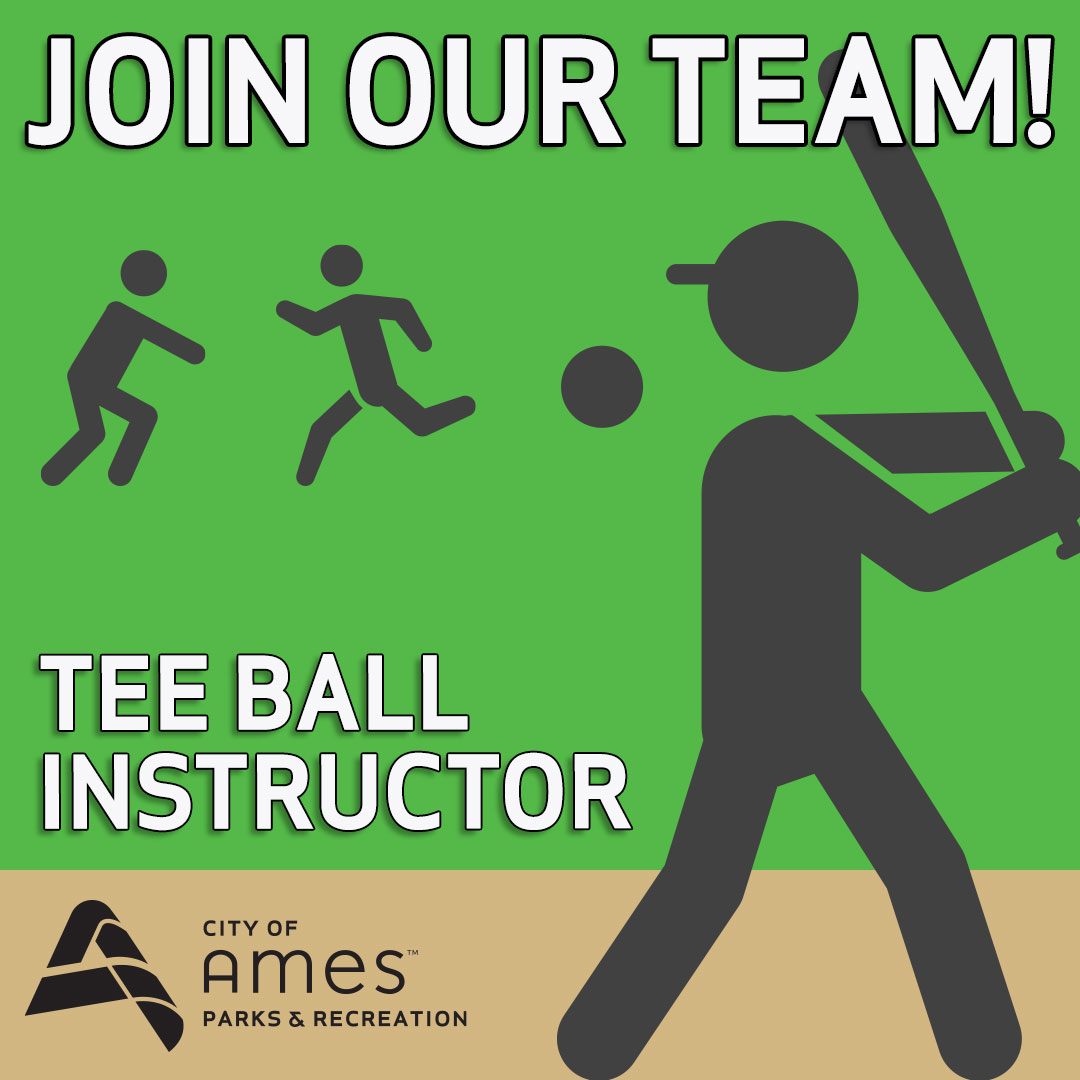 Tee Ball Instructor needed graphic