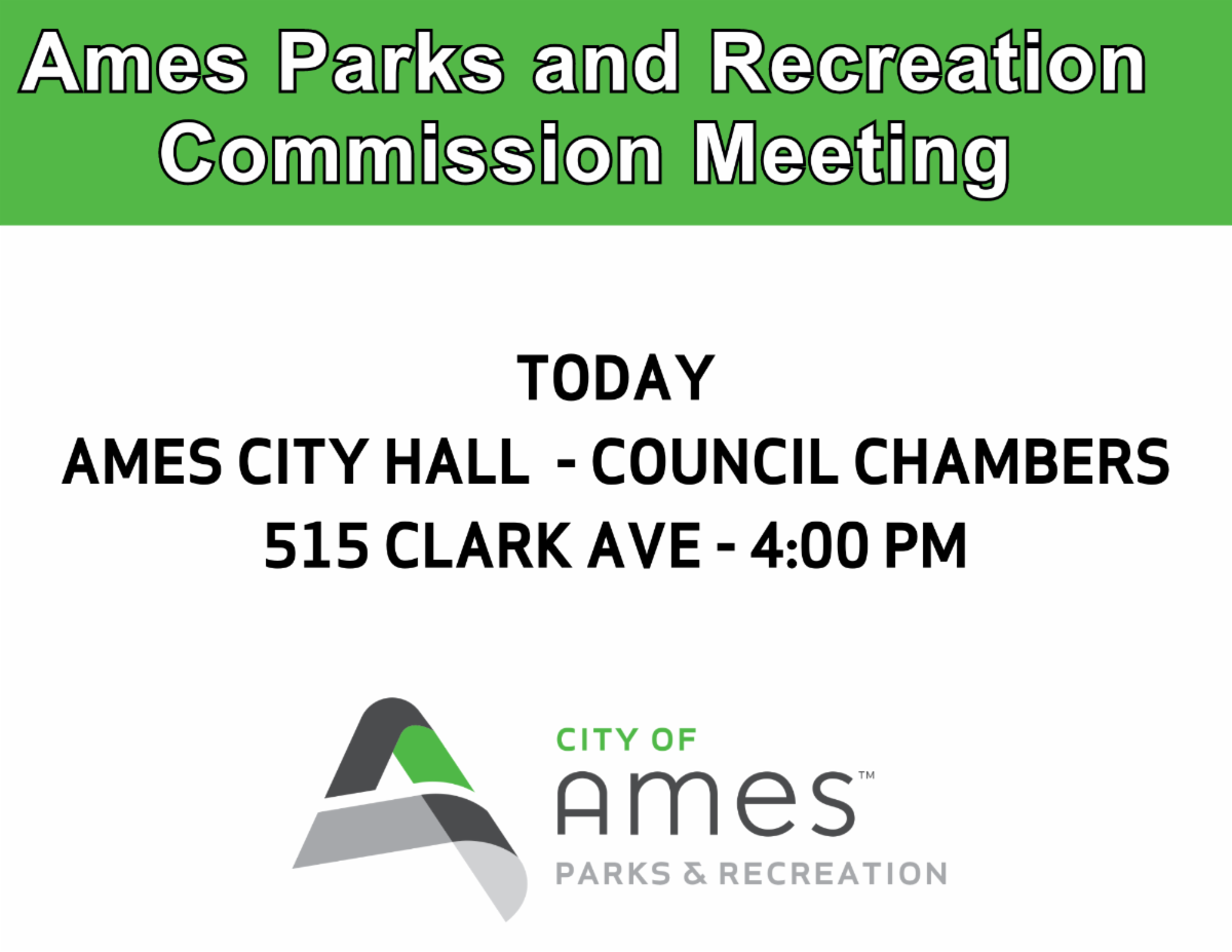 Commission Meeting Today at 4:00 PM Graphic