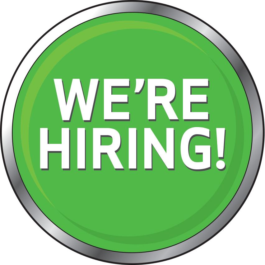 We're Hiring Graphic