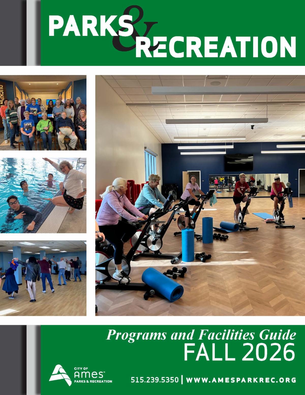 Parks and Recreation programs and facilities guide fall 2026