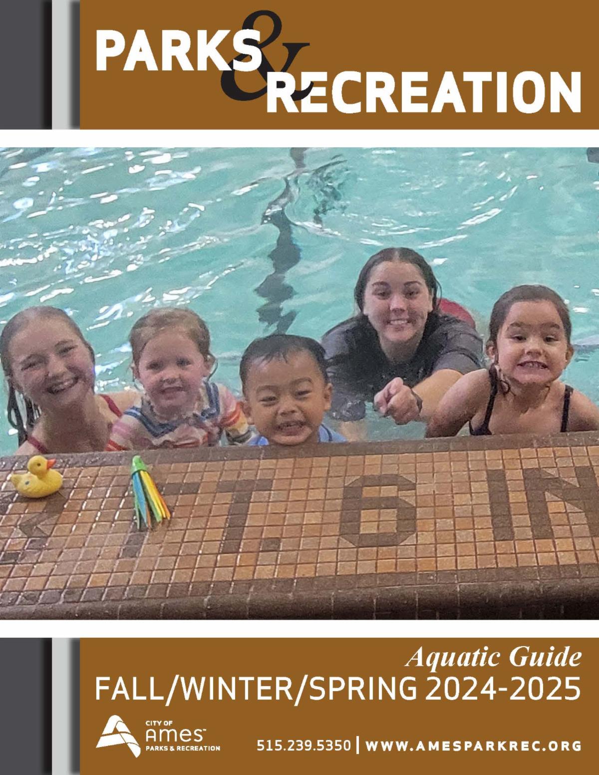 Swim Lessons Brochure Cover