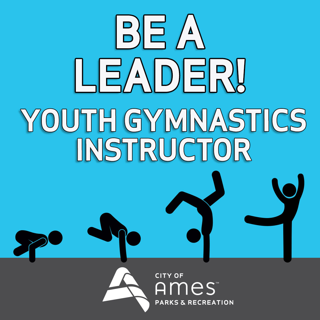 Youth Gymnastics Instructor Needed Graphic
