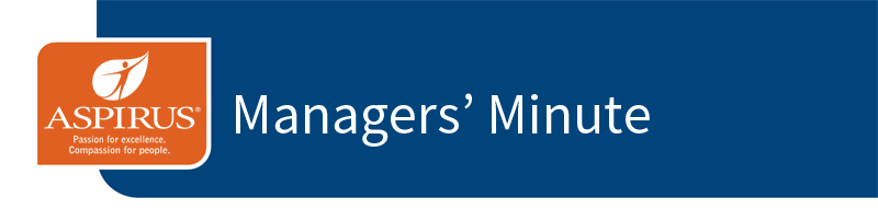 Managers Minute Header