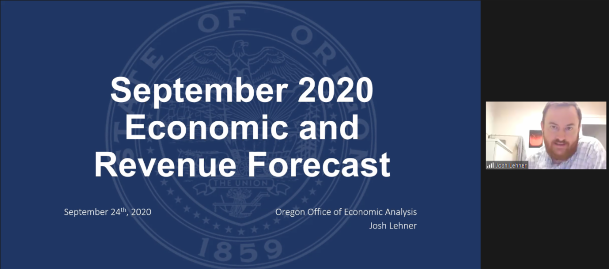 News & Notes 10/02/2020 Economic Forecast, Local Numbers, & OHSU
