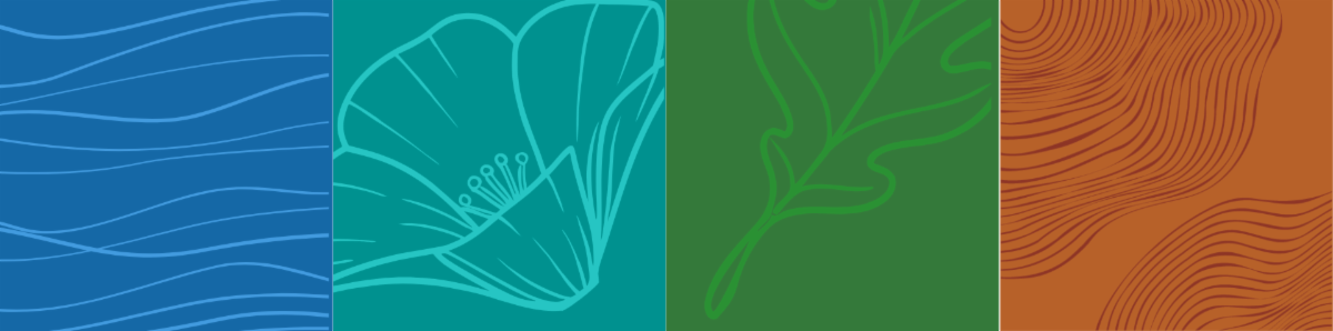 Four designs of natural elements
