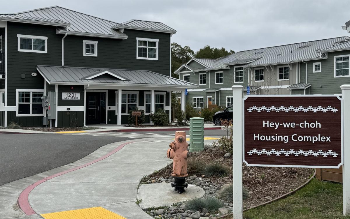 Photo of an Arcata Tribal housing project