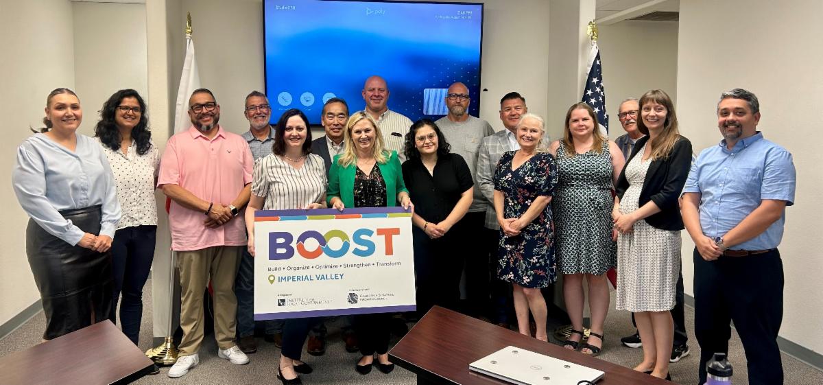 A photo of a group of people involved in BOOST Imperial Valley 