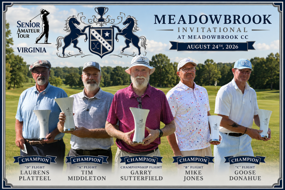 Virginia Senior Tour Meadowbrook Invitational Flight Champions