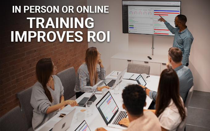 Training improves ROI