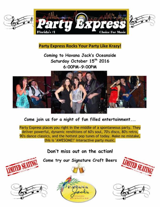 Don't Miss The Party Express!
