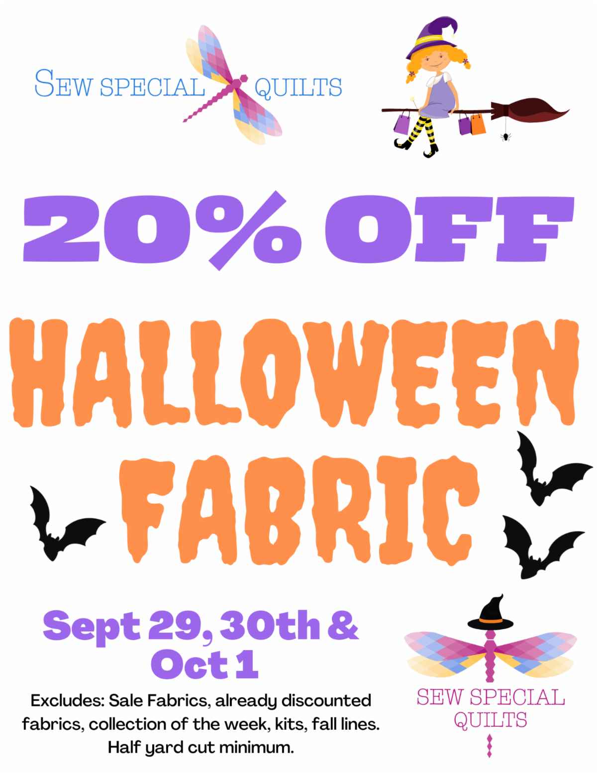 Spooktacular Shop Hop Begins Today