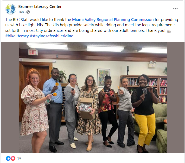 Brunner Literacy Center_BikeLights_FB