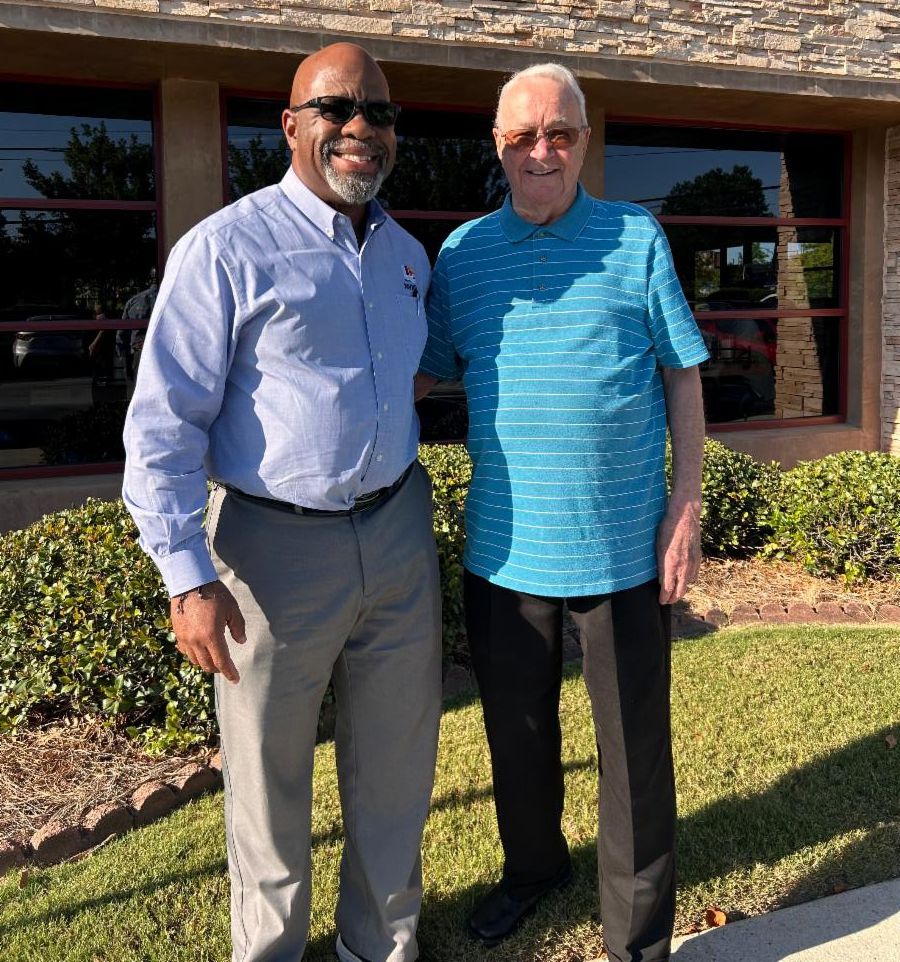 MVRPC Executive Director Brian Martin Meets Former MVRPC Executive Director Dale Bertsch