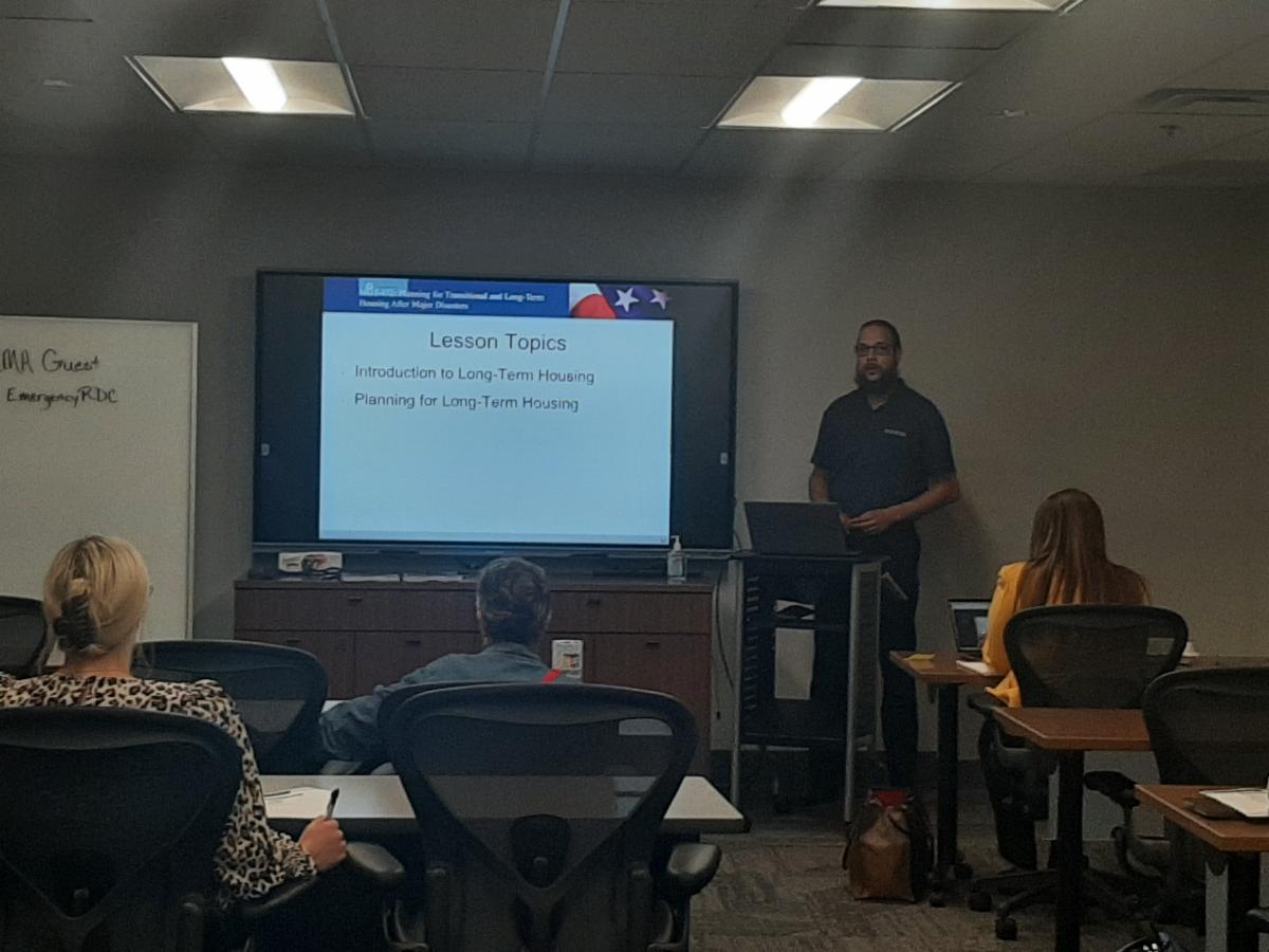 FEMA Housing Training