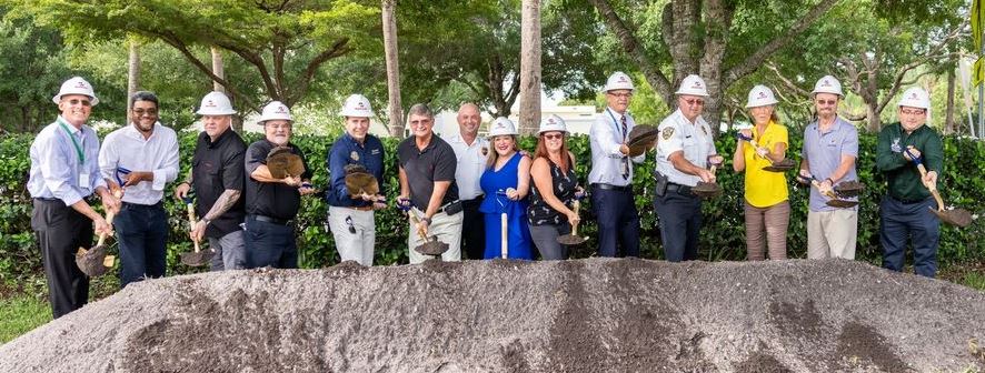 PD groundbreaking