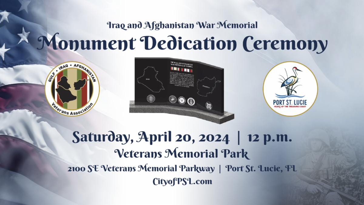 Dedication Ceremony Iraq and Afghanistan Memorial