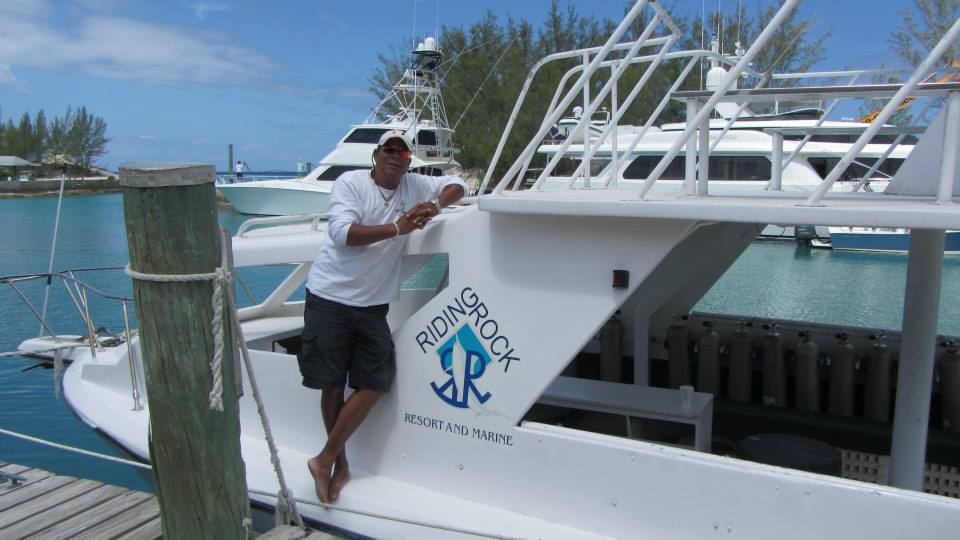 Riding Rock Inn Bahamas Boat