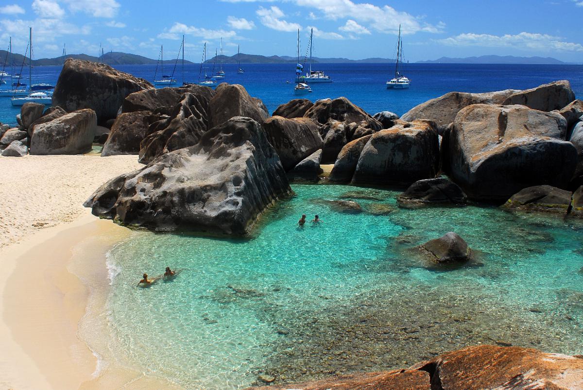 The Baths Virgin Gorda British Virgin Islands