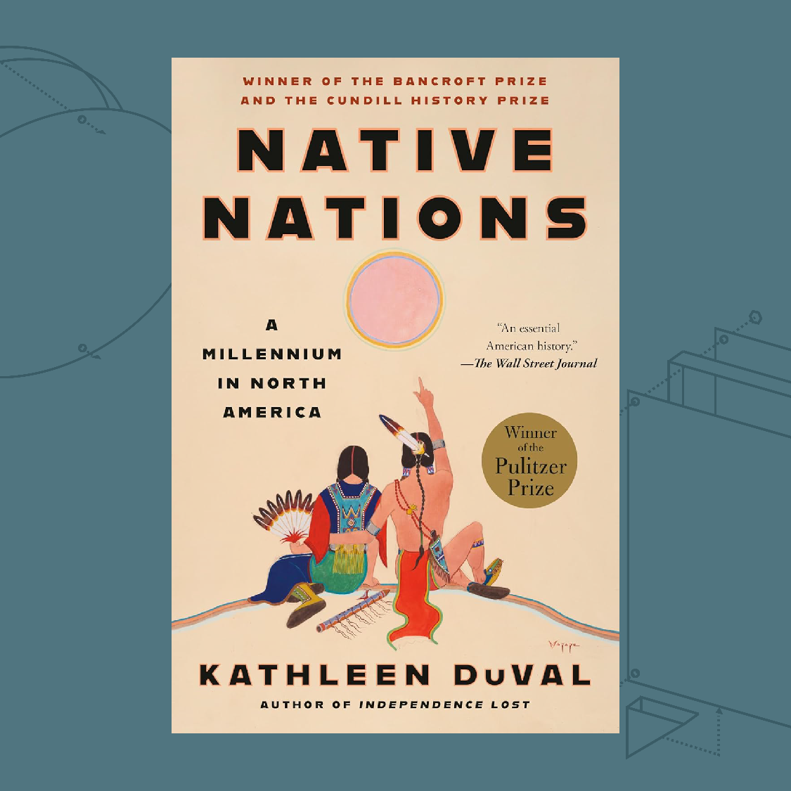 Cover of the new book Native Nations A Millennium in North America by Kathleen DuVal