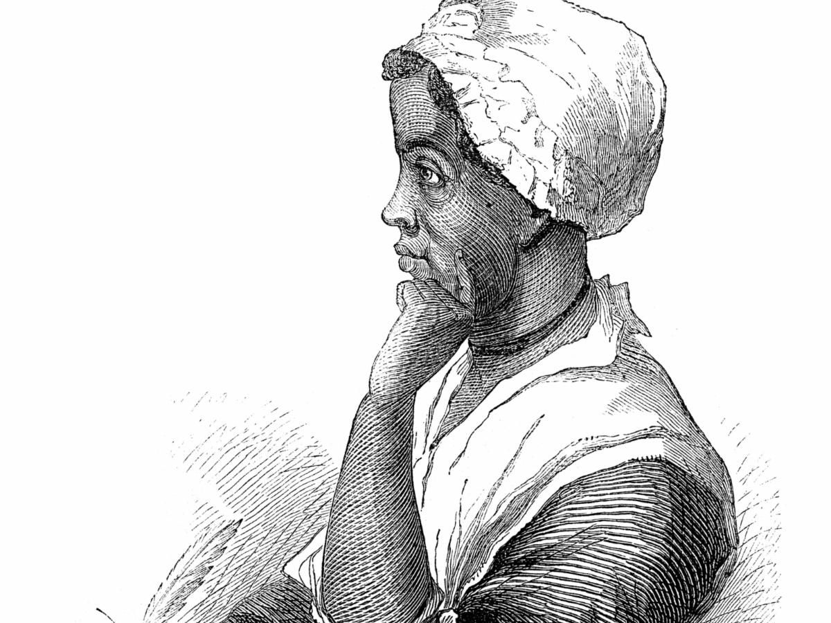 Phillis Wheatley - Scanned 1855 Engraving