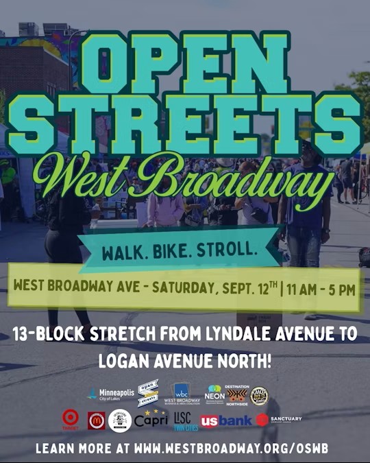 Open Streets West Broadway event