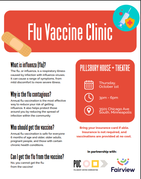 Flu Shot Clinic information