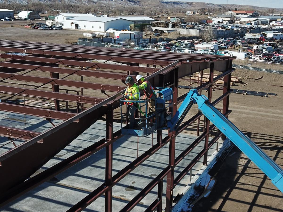 Two workers working on NorMont