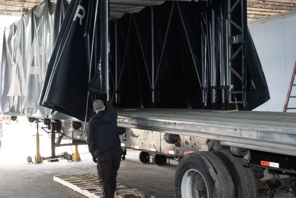 Conestoga trailer