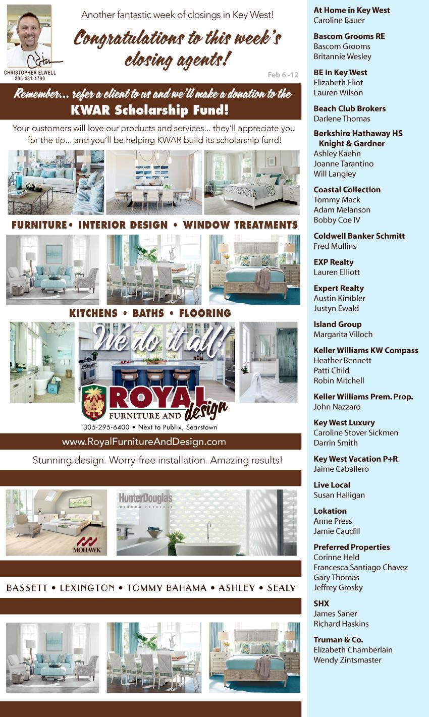 Congratulations to Realtors and Agents in Key West