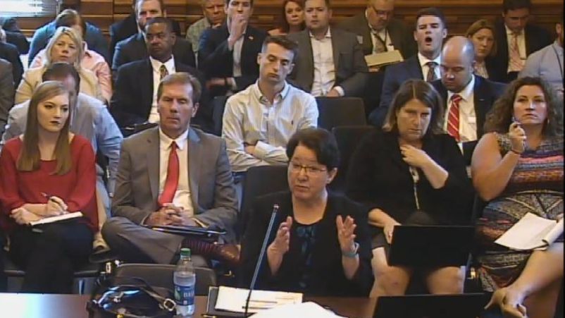 Carol Telles Testifying