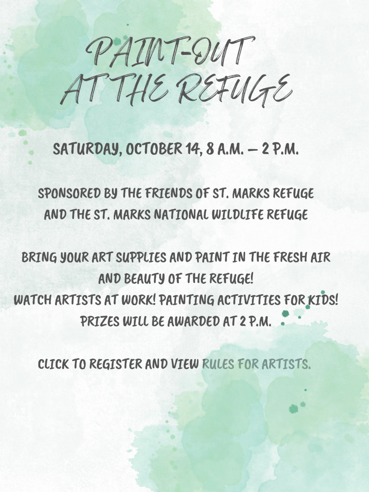 Paint-Out at the Refuge